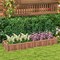 91 X 24 X 16 Inch Divisible Planter Box With Corner Drainage-Brown